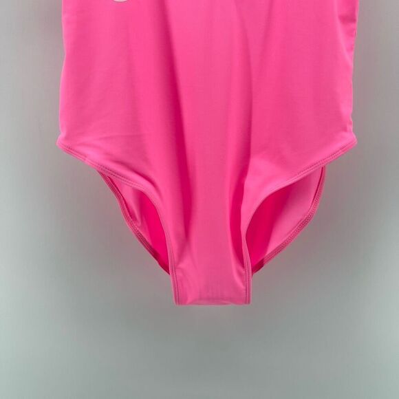 Hot Pink “Babe” Graphic One-Piece Swimsuit Women’s Size Large Pool Party Vibes - Picture 6 of 11
